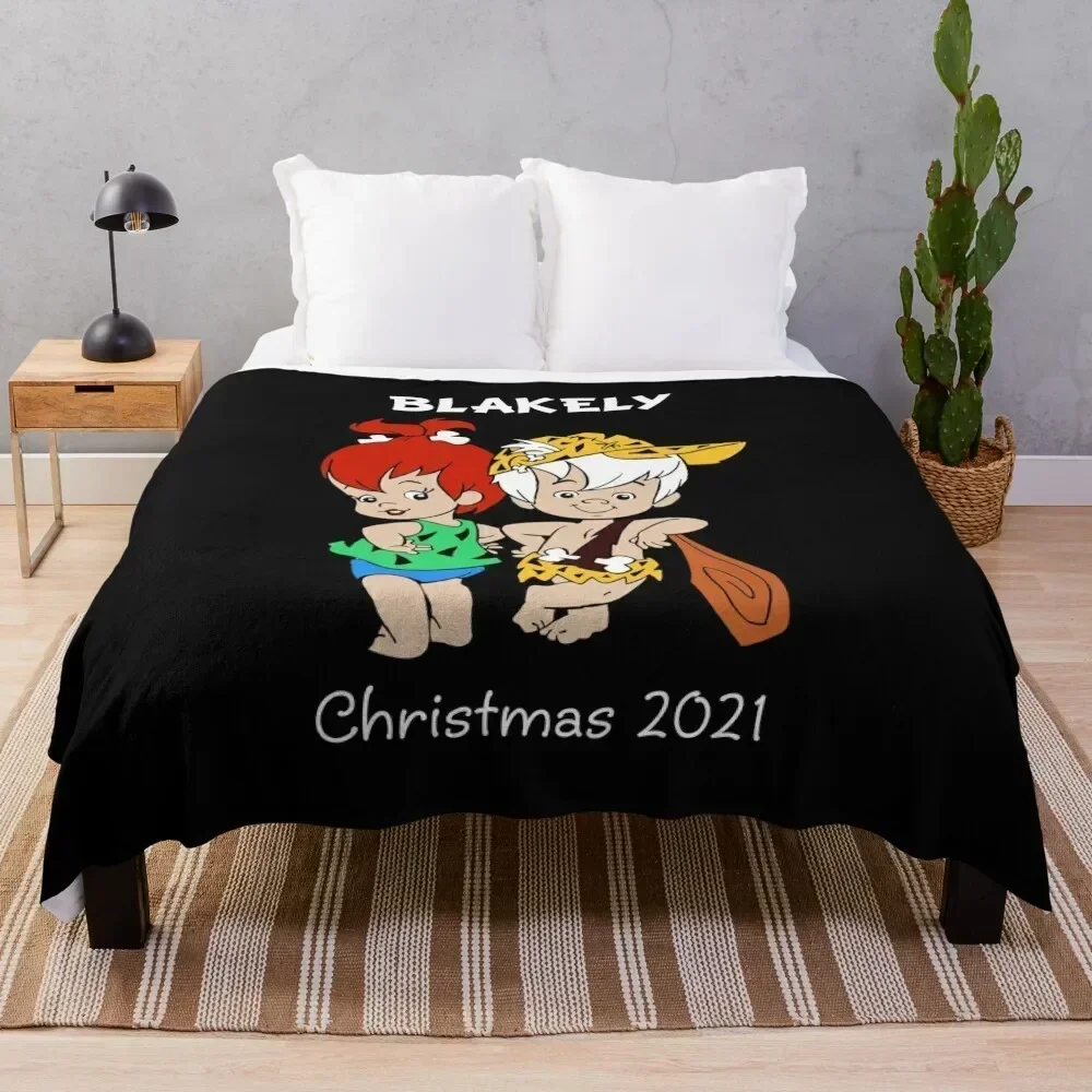 Bámm Bámm ámp Pébblés Thé Flíntstónés Throw Blanket valentine gift ideas Soft Decorative Beds Bed Blankets