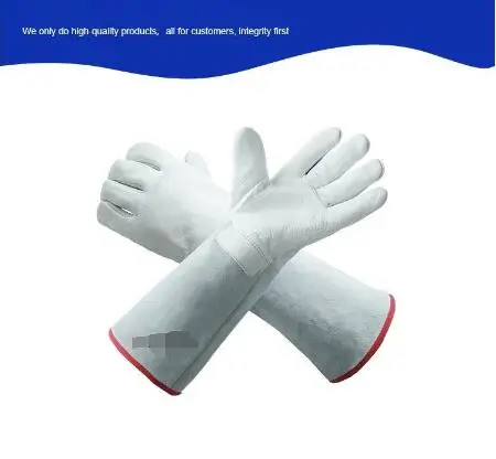 26cm 30cm 36cm 40cm 46cm 50cm Long Cryogenic Gloves LN2 Liquid Nitrogen Protective Gloves Tools