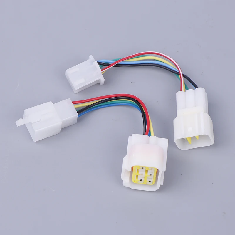 (BF06)Hall Extension Wiring Electric Bicycle Tool 5 Pin Male Female Hall Conversion Plug-in Motor Hall Adapter Ebike Tool