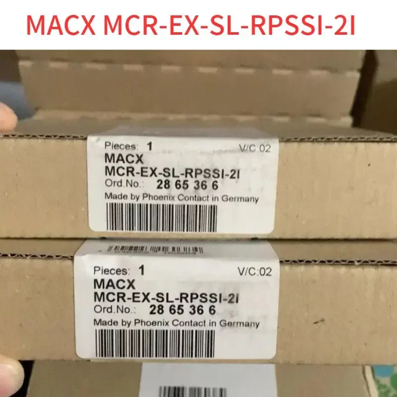 

Brand New Explosion-proof Isolator 2865366 macx mcr-ex-sl-rpssi-2i