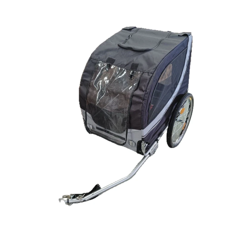 

Outdoor Garden Pet Trailer Small Cat and Dog Walking Dog Walker Convenient Storage