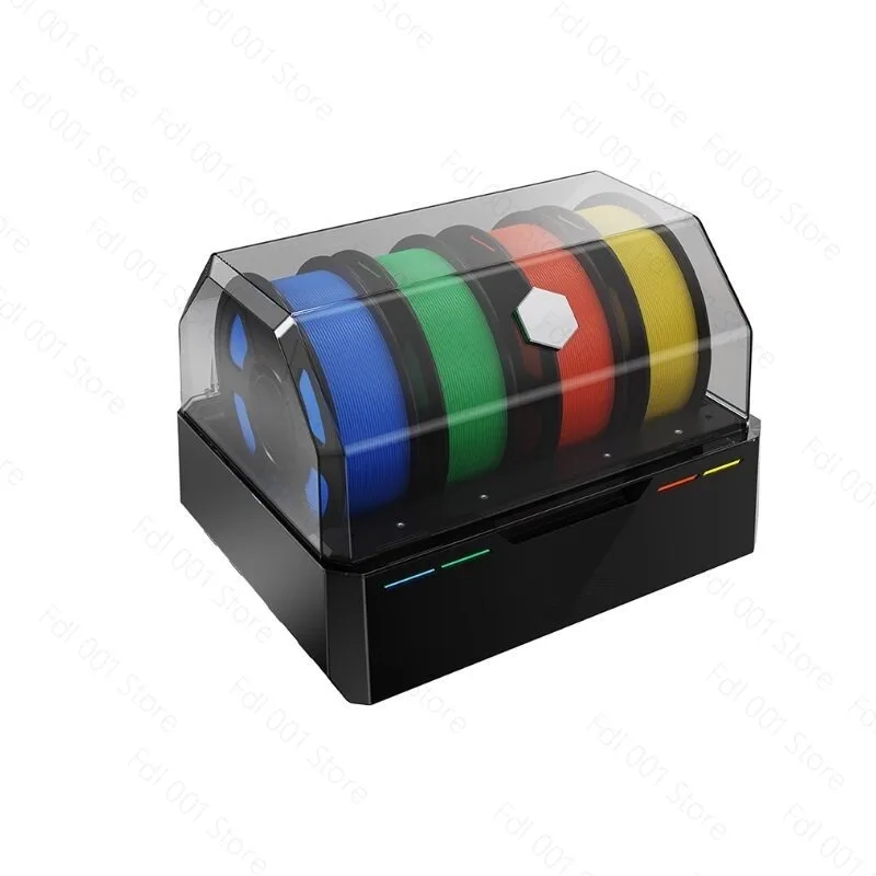 3D printer multi-color printing box FDM desktop grade broken material continuous beating automatic feeding box