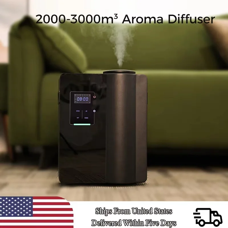 3000m3 Geurverspreider Parfum Thuis Geur Smaakstof Luchtreiniger Geurverspreider Machine Bluetooth APP Multi Segment Timing