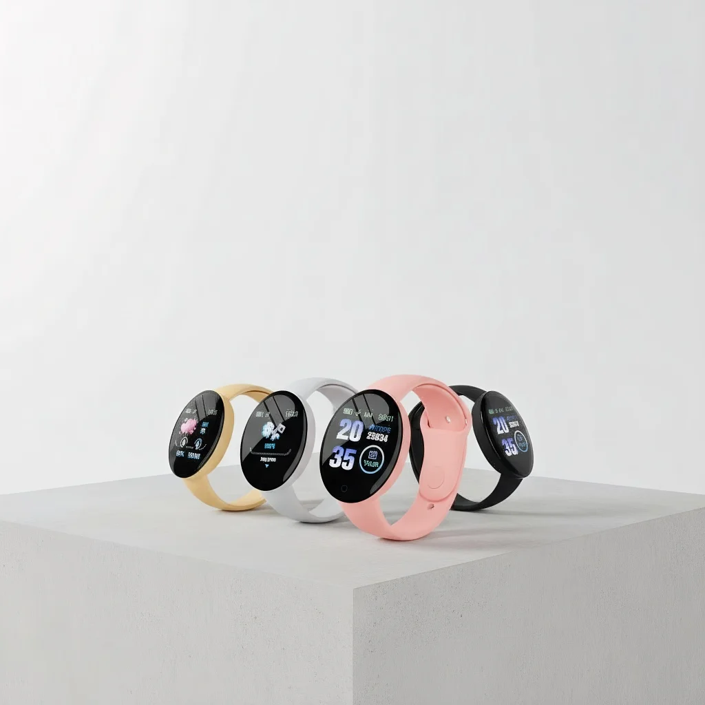 

Smart Watch for Men and Women: Bluetooth Connected Fitness Bracelet with Sleep Monitor