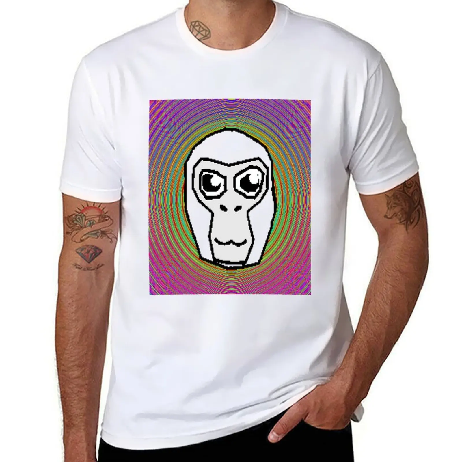 

Gorilla Tag T-Shirt printed t shirts for man cotton tshirt 100% T-Shirt