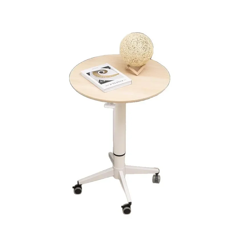 

Movable round coffee side table lift high-end simple living room large Nordic small apartment coffee table