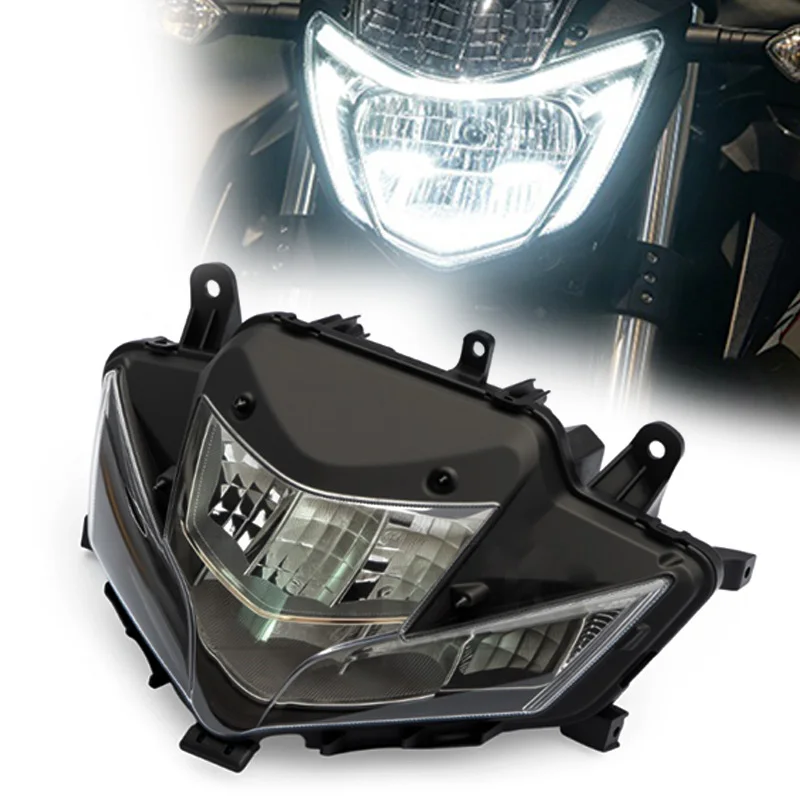 For Suzuki Gixxer SF 150 250 2020-2026 LED Headlight Motorcycle Full Face Headlamp Assembly with High Low Beam DRL