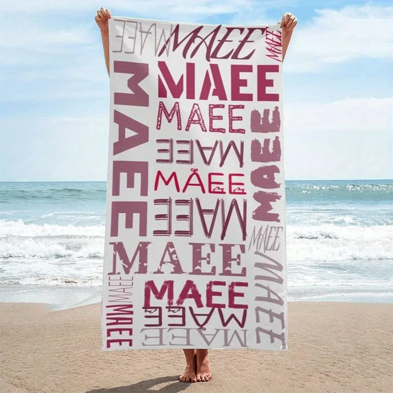 

Beach Towel Stylish Beach Towel Design Patterned Sunscreen And Windproof Suitable For Swimming Pool Camping Travel Blanket