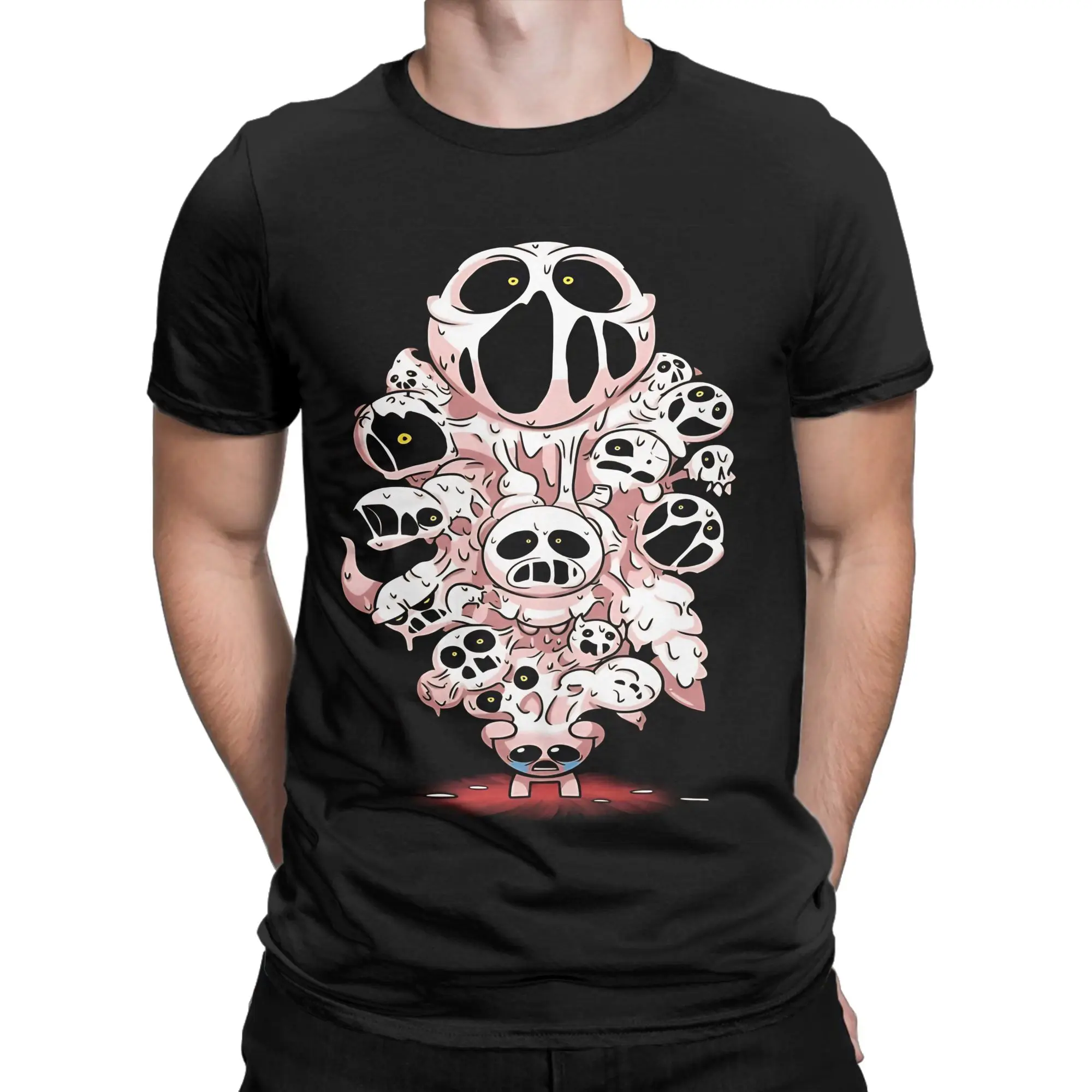 The Binding of Isaac Funny 100% Cotton T-Shirt The Binding Of Isaac Rebirth Tops Tees For Men
