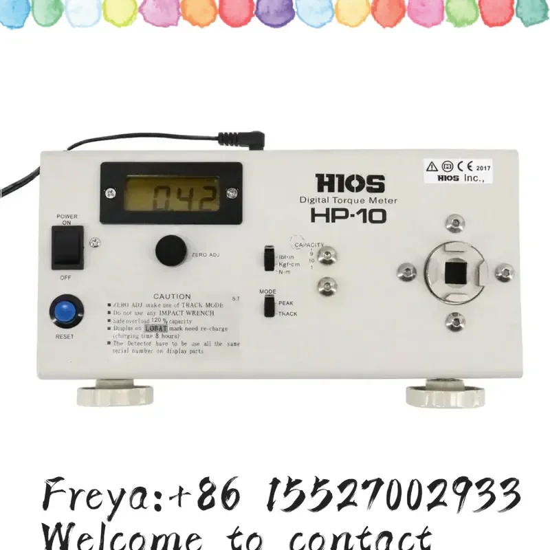 HP-10 Digital Torque Meter Tester Range 0.015-1.000N.m Torsion Tester