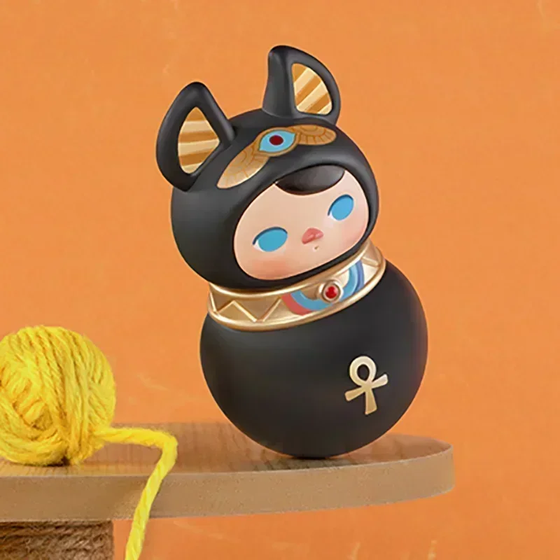 

PUCKY Roly-Poly Kitty Series 100% Original Blind Box Surprise Mystery Box Cute Anime Action Figure Ornaments Figurines Dolls