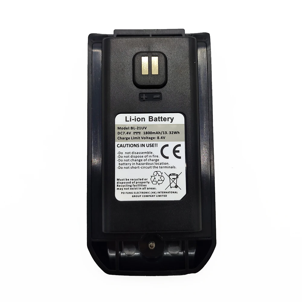 For Baofeng UV-21 PRO Walkie Talkie Battery High Capacity Batterior Wireless Copy Frequency Professional Air Band USB Type C