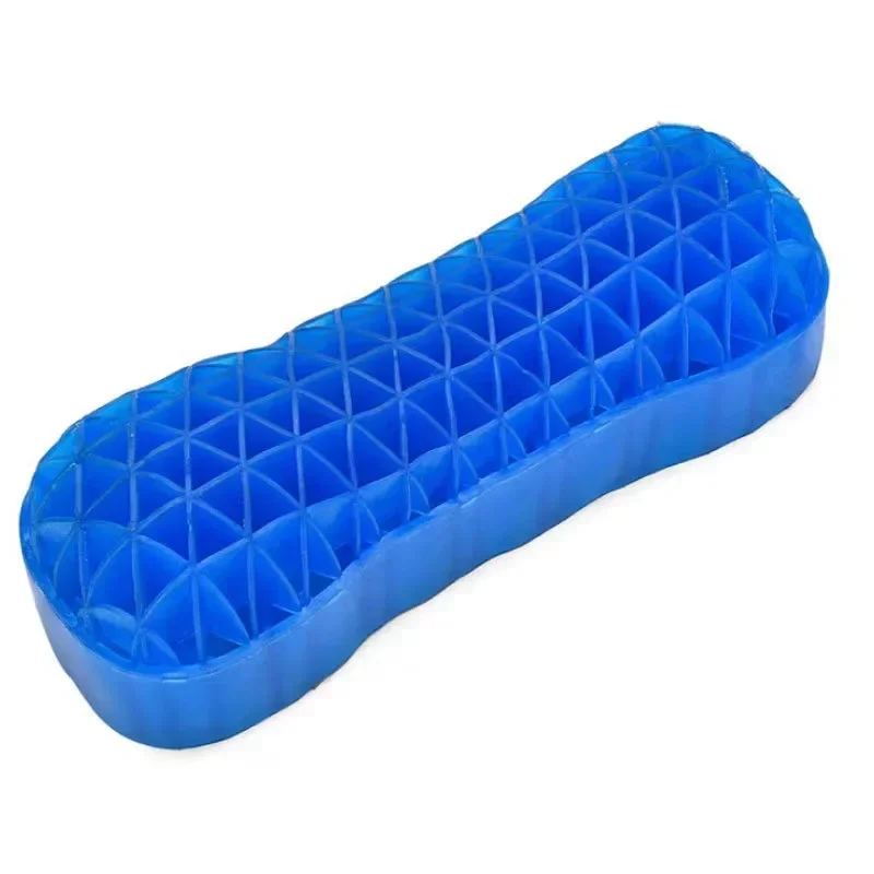 Aqumotic 27cm (0,88 pies) almohada de Gel funda de almohada de gelatina corta Gelatum viaje Japón soporte para el cuello almohadas de reparación de columna Cervical