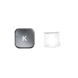 Replacement Keycap Key Cap &Scissor Clip&Hinge For Logitech K800 Keys Keyboard KEY & Clips GreyBlack