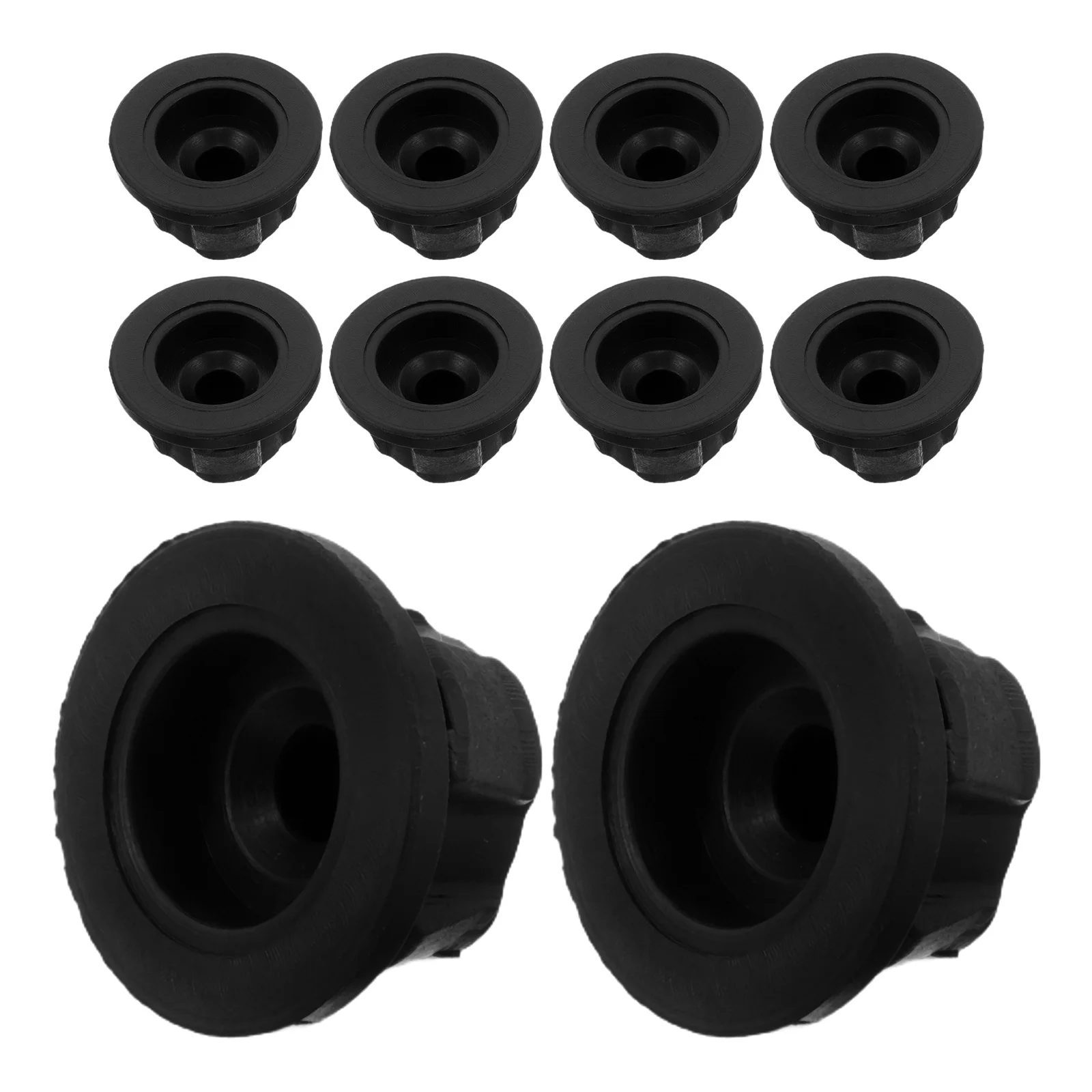 

10pcs Cover Rubber Grommets Auto Engine Mounting Stops Vibration Dampening Engine Protection Grommets - Car Parts Exterior