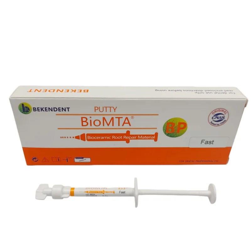 0.5g/Syringe Bioceramic BP Slow/Fast BioMTA Putty Premixed Bioceramic Root Canal Repair Material Dental Root Canal Materials