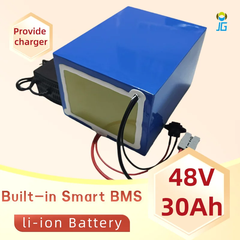 

48V 30Ah Lithium li-ion Battery For 10-2000W ebike Electric Bicycles 50A BMS