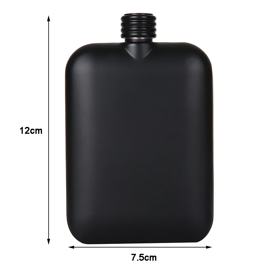 6 Oz Whiskey Hip Flask with Funnel Hidden Pocket Flask for Alcohol Leak Proof Wine Bottle Groomsmen Gifts Food Flask Jerry Can