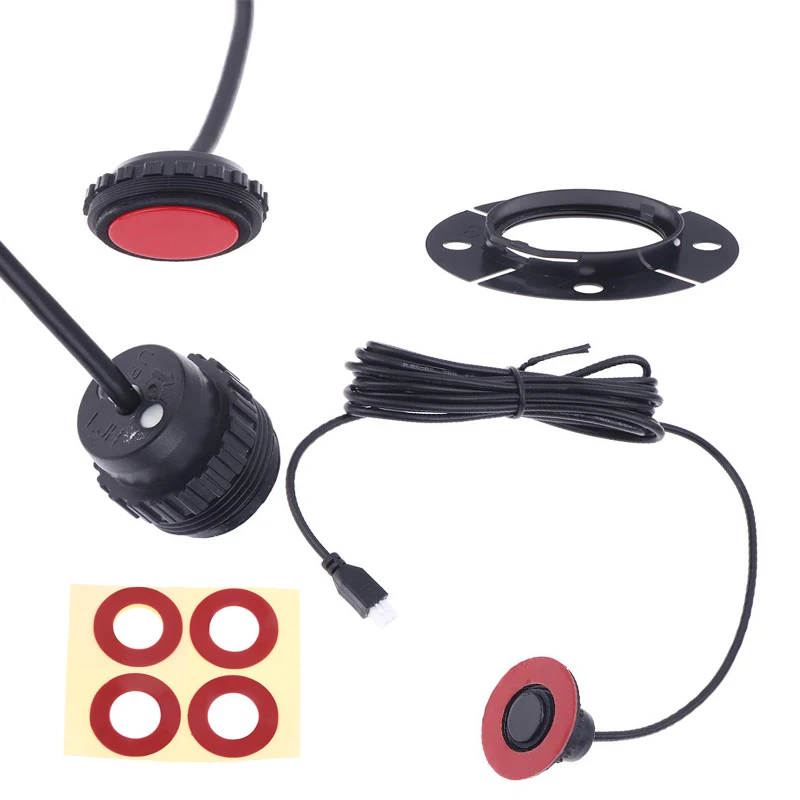 

Black/Gray/Silver/White/Red Original Embedded Flat Car Parking Sensor Parktronic Reverse Probe Ultrasonic Matte For Backup Rada