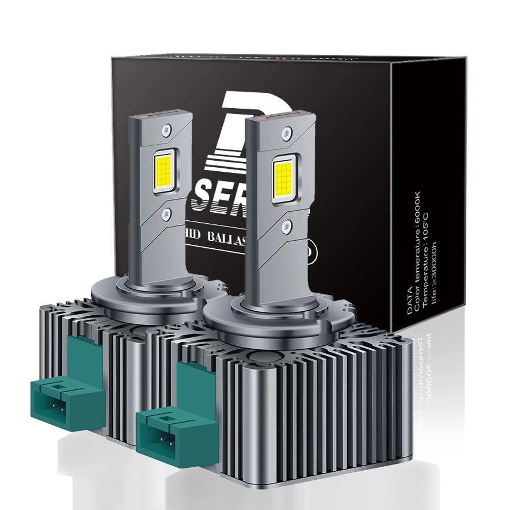 

2PCS LED Headlights D1S D2S D3S D4S Auto Bulbs D5S D8S Car Lights Replacing Xenon Lamp High-power 30 Lamp Beads CANbus No Error