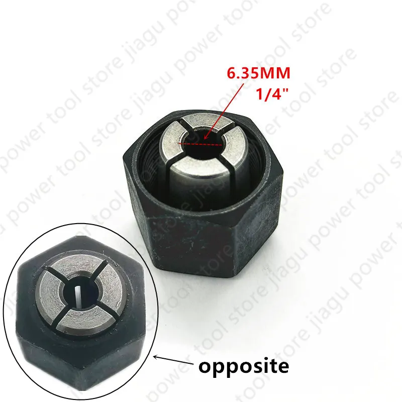Imagem -04 - Pinça do Router para Dewalt Dw621 Dw616 Dw618 Dw621k Dw6214 Gof1200a Gof1200 Gof1300ce Gof2000ce Gof1400ce Gof1600ce