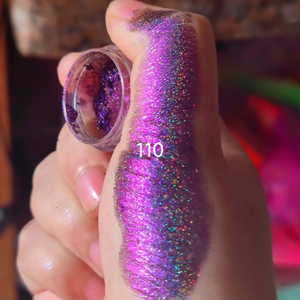 قوس قزح MultiChrome عينيه مسحوق 0.2 جرام عينيه قوس قزح عينيه مسحوق بريق لامع اللون التحول عينيه النساء