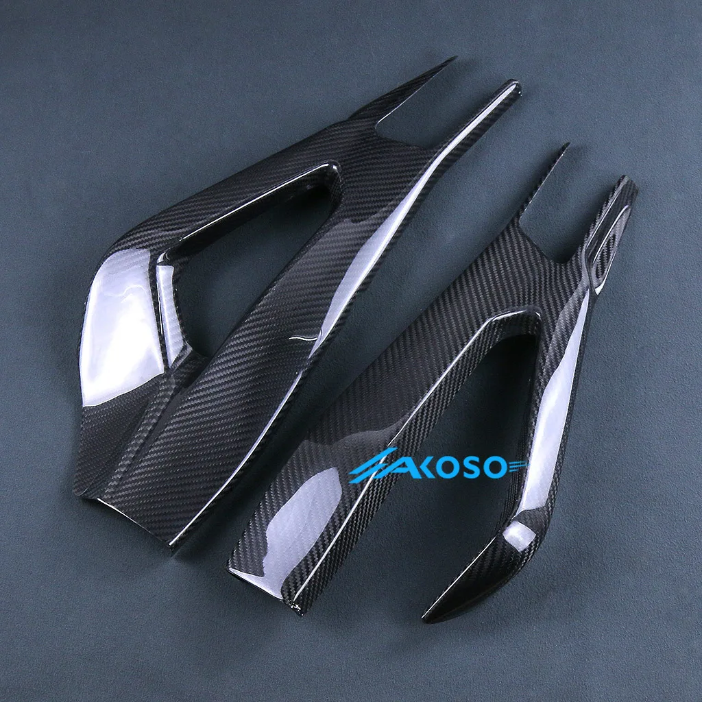 For BMW S1000RR M1000RR 2019 2020 2021 2022 2023 2024 100% Full Carbon Fiber Motorcycle Swingarm Covers Protectors Fairings Kit view 3