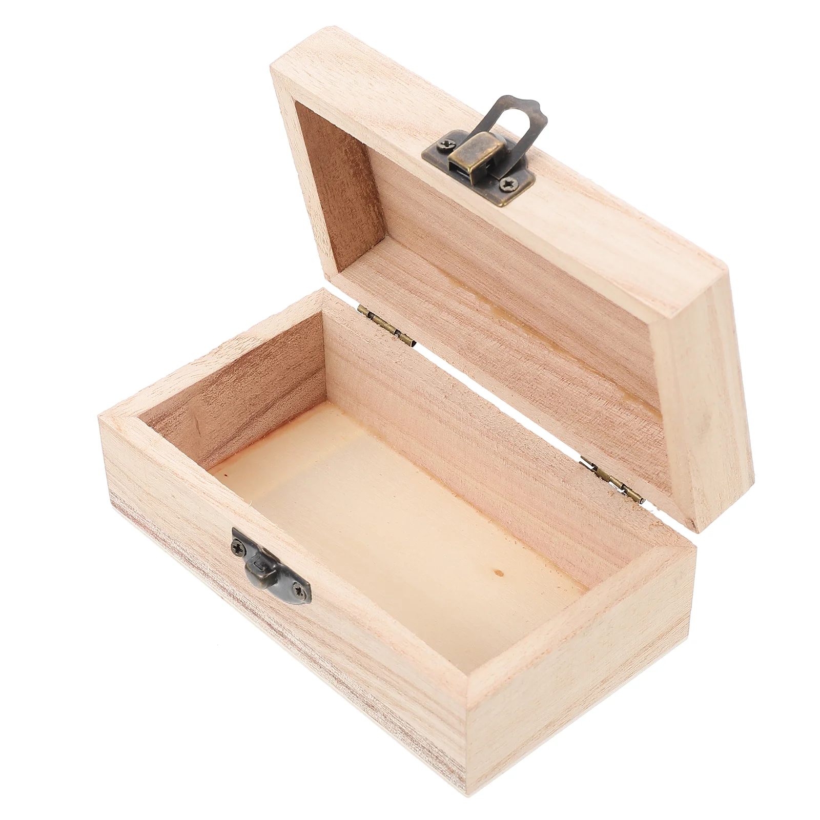 5 Pcs Box DIY Wooden Delicate Jewelry Earrings Storage Organizer Girl Practical Case Household