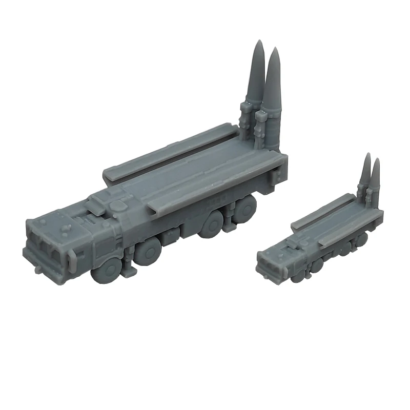 

5PCS 1/700 350 Russia Iskandar SS-X-26 Tactical Missile Model Length 2/4cm DIY 3D Printing Resin War Weapons Toys for Collection