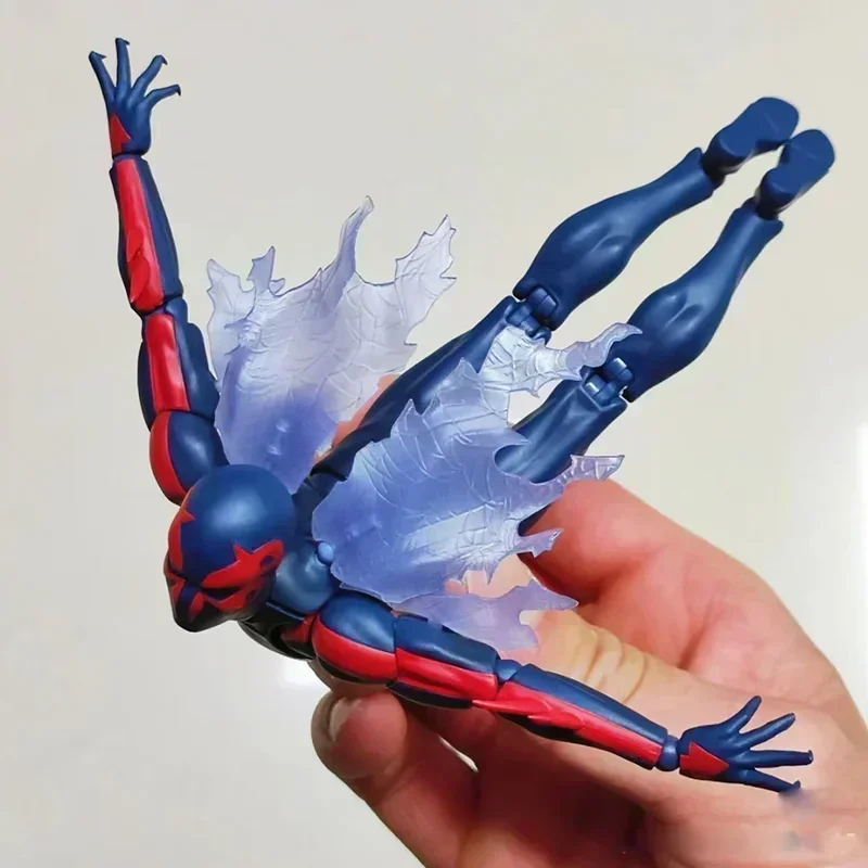 Em estoque Mafex 239 Spider-Man 2099 KO versão em quadrinhos – modelo de figura de ação de anime presente personalizado