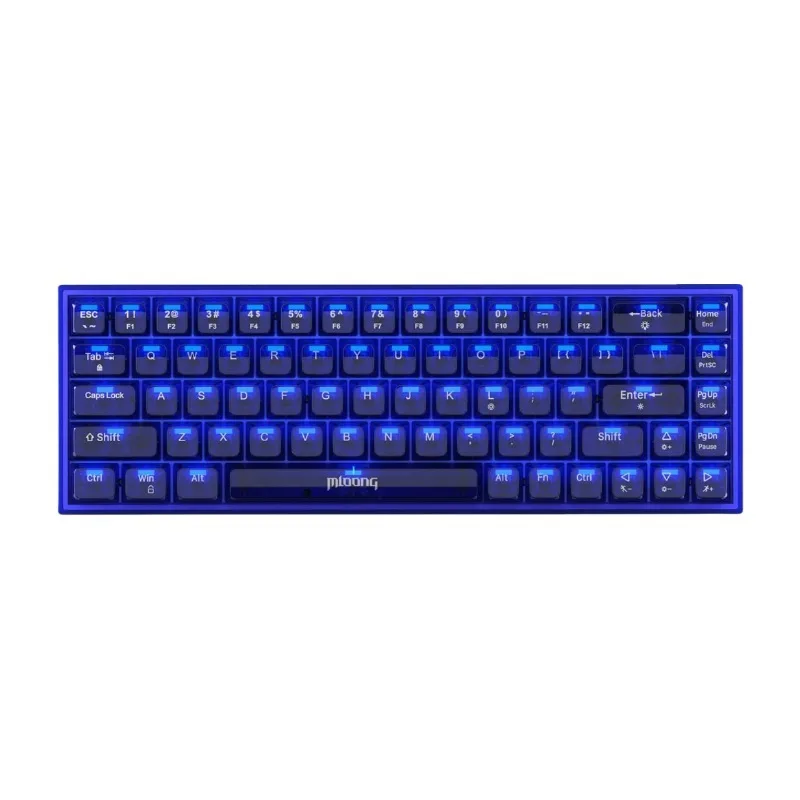 MLOONG K680 II 2nd Generation Mechanical Keyboard Wired Single Mode 68-Key Low Latency for Office RGB E-sports Game Keyboard