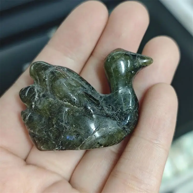 

Натуральный лабрадорит, лебедь, резьба, Рейки, Исцеление, фэншуй, камень, поделки, украшение дома, праздничные подарки, 1 шт.