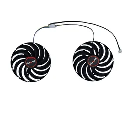2Pcs/Set,FD9015U12S,Graphics Cards Fan,For Sapphire RX 6700 6700XT 6700 XT PULSE,Video Card Cooling,Replace FDC10H12D9-C