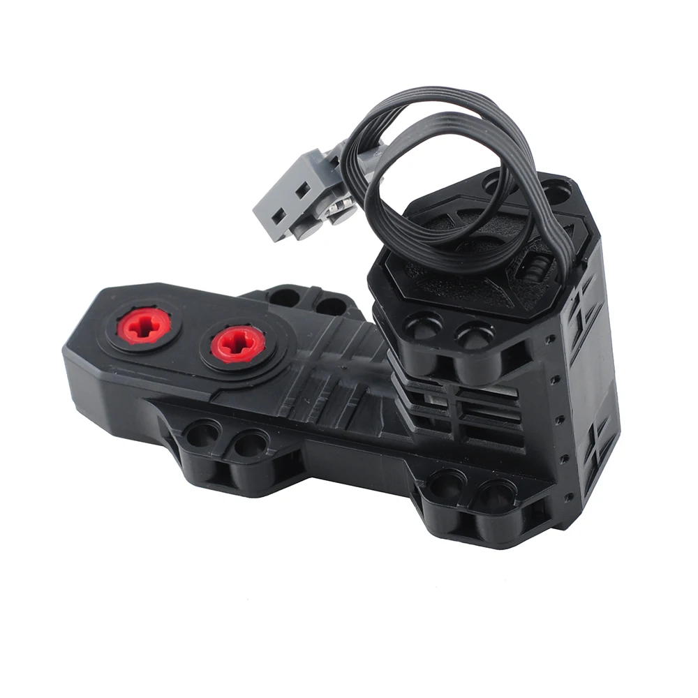 Klocki Technologiczne Części Potworny Silnik Z Pilotem + Pojemnik na Baterie Litowe Model do Składania Klocki Zabawki Akcesoria