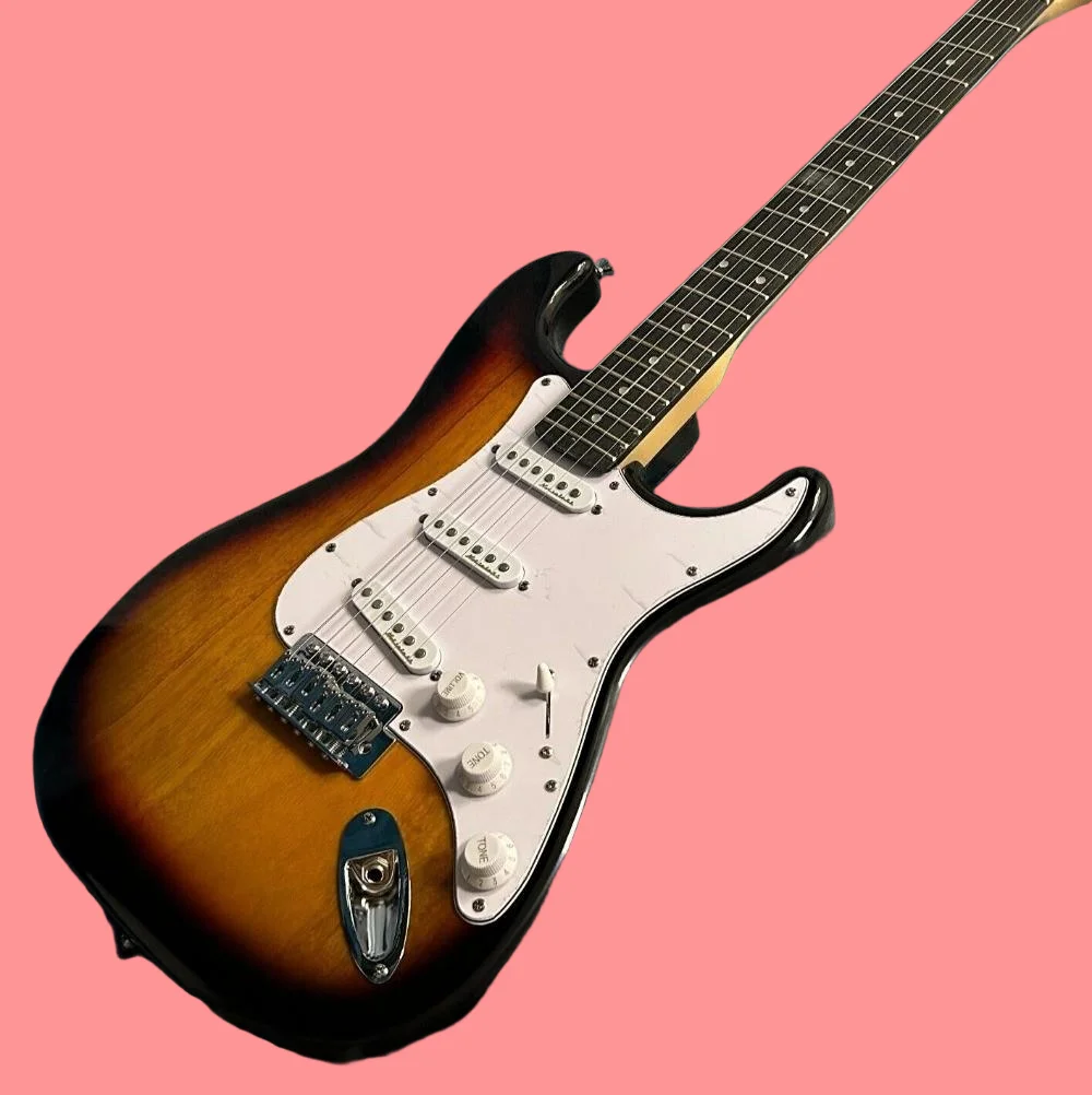 

Новая гитара 2026 года: корпус с грифом из палисандра, цвет санберст