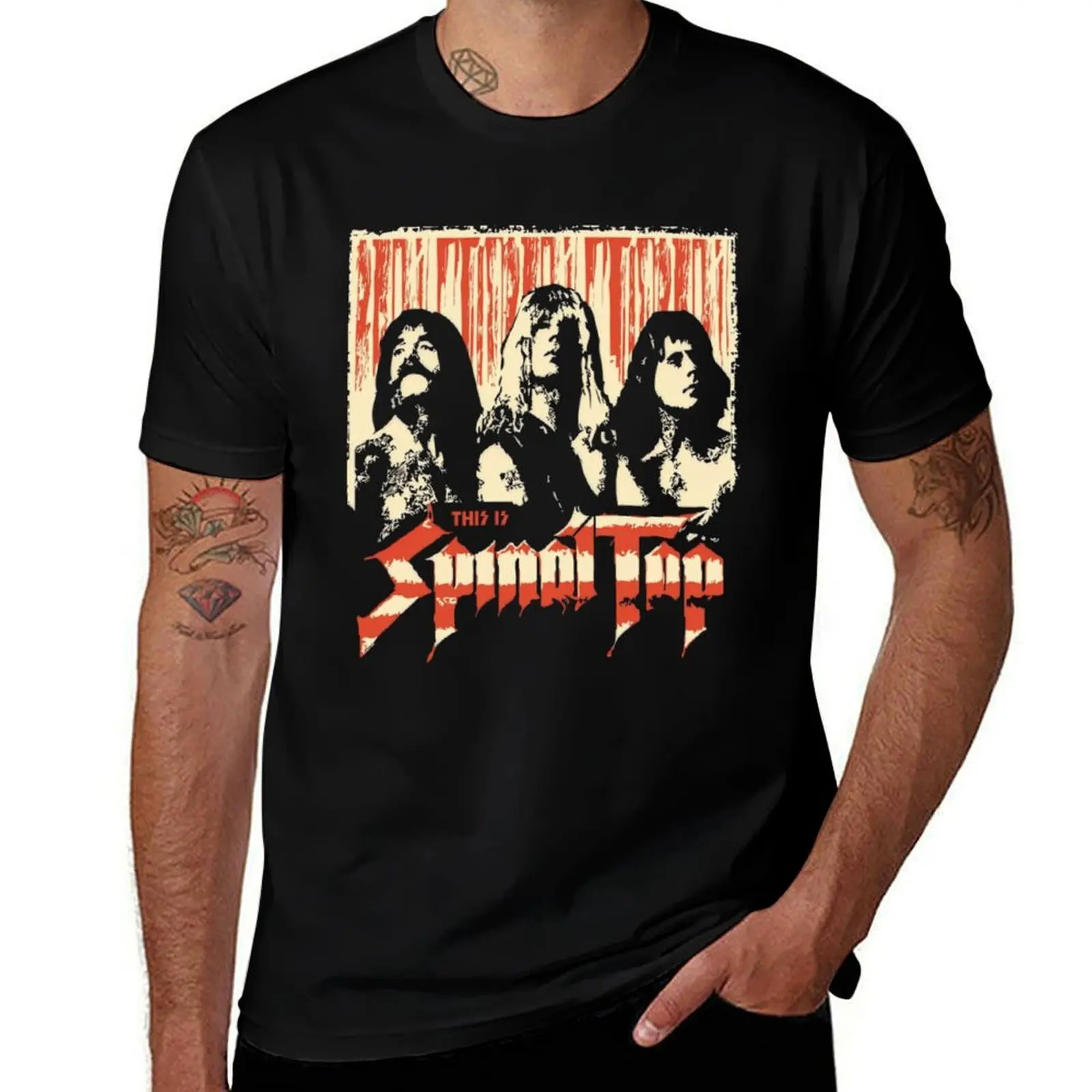 

Music 80s BAND RETRO T-Shirt korean fashion blanks funny costumes oversized compression shirt men