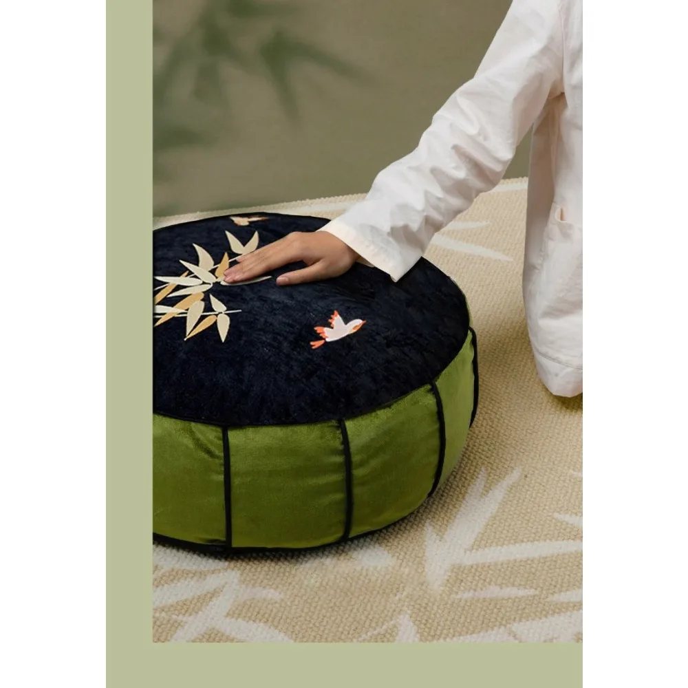 

Sitting Cushion Futon Cushion Pillow Living Room Multi-purpose Tatami Chinese Style Cushion Bay Window Bedroom Floor Footcushion