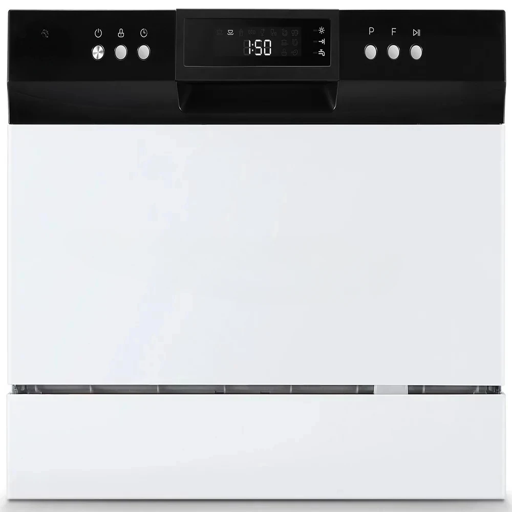 

EnergyStar Compact Countertop Dishwasher with 8 Settings CDC22P1AWW