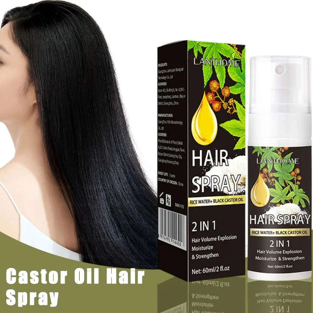 Organic Black Castor Oil for Hair Care Jamaican Scalp Dense Hair Strengthening Hair Loss Prevention Repair Nourishing Liqui M3Z8