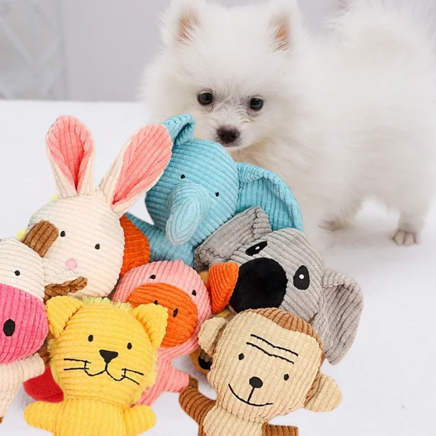 

Pet Toy Pink Pig White Rabbit Voice Grinding Teeth Cleaning Pet Plush Dog Toy Dog Accessories Игрушки Puppy Training