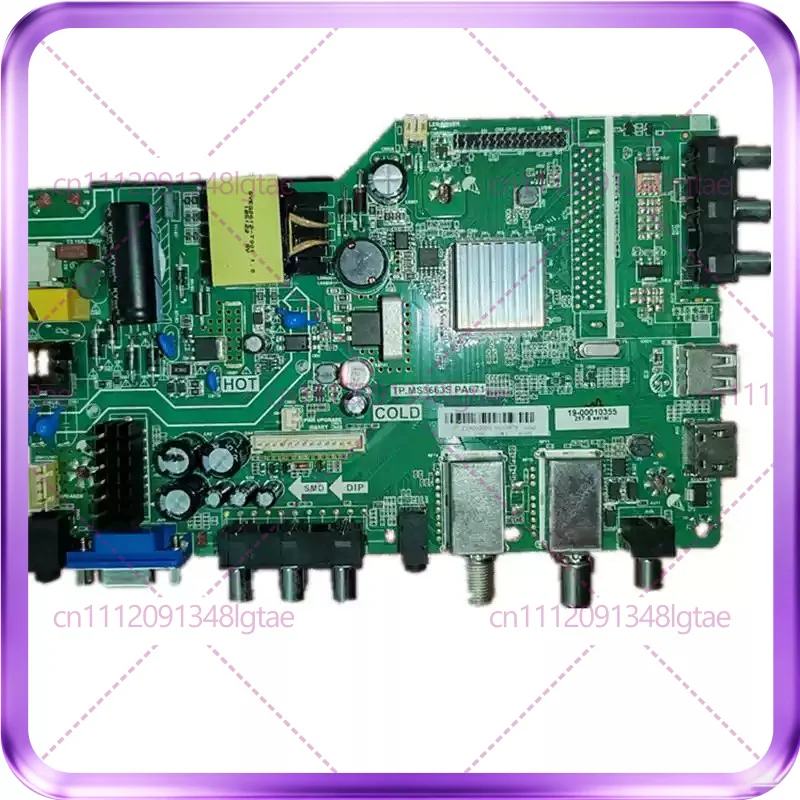 Used For TP. MS3663S. PA671 3-in-1 TV main board Compatible with foreign TV standards