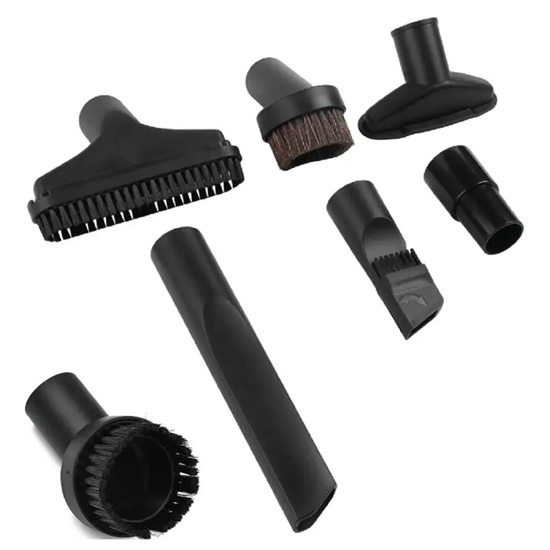 A84G-Universal Vacuum Cleaner Brush Nozzle Home Dusting Crevice Stair Tool Kit 7Pcs Vacuum Cleaner Accessories