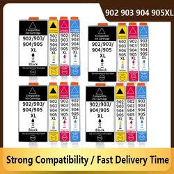 For HP 902 903 904 905 XL Full Ink Cartridge For HP Officejet Pro 6950 6960 6962 6963 6965 6966 6968 6970 6978 6979 Printer