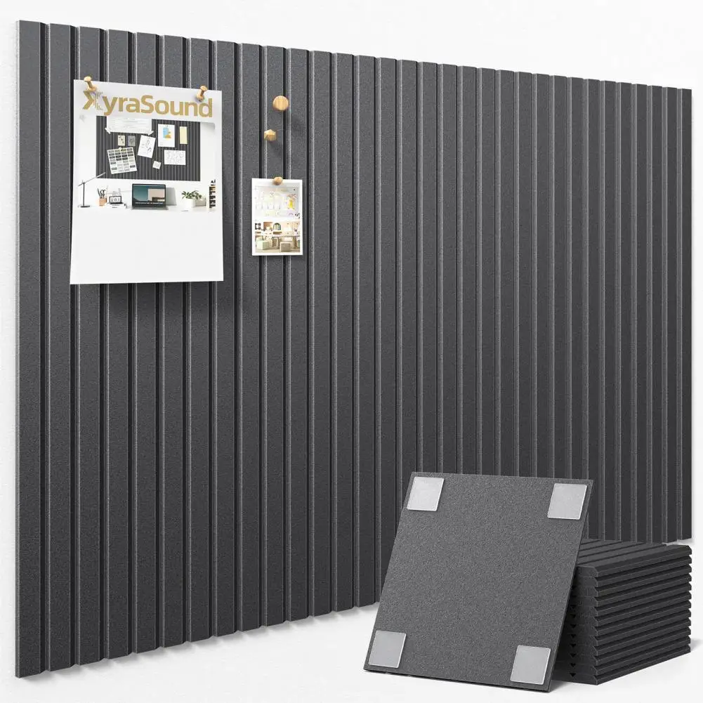 Office Cork Board Multi-purpose Cork Bulletin Board Set for Office Home Classroom Wall Decor Organizer with Removable for Photos