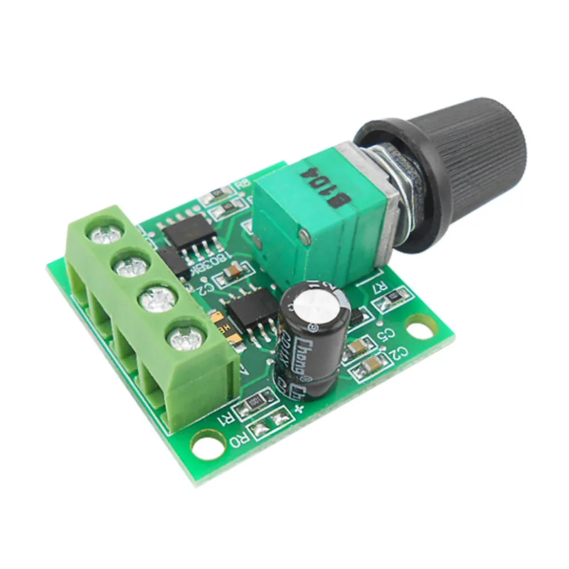 Miniature PWM Speed Controller DC Motor 0~100% Adjustable Drive Module Input 2A DC1.8-12V