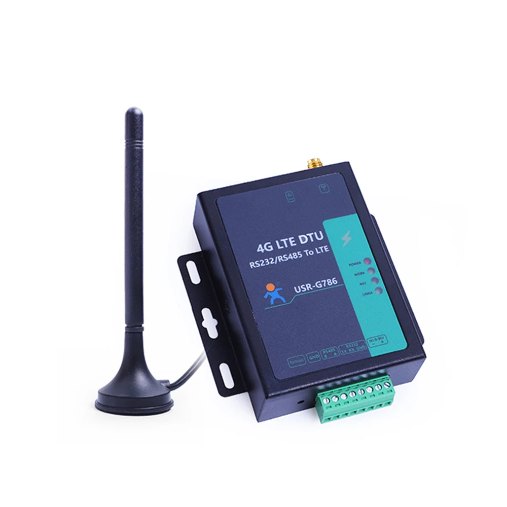 PUSR Industrial M2M RS485 Lte Modem, Gsm Serial, Frequência Global, USR-G786-G