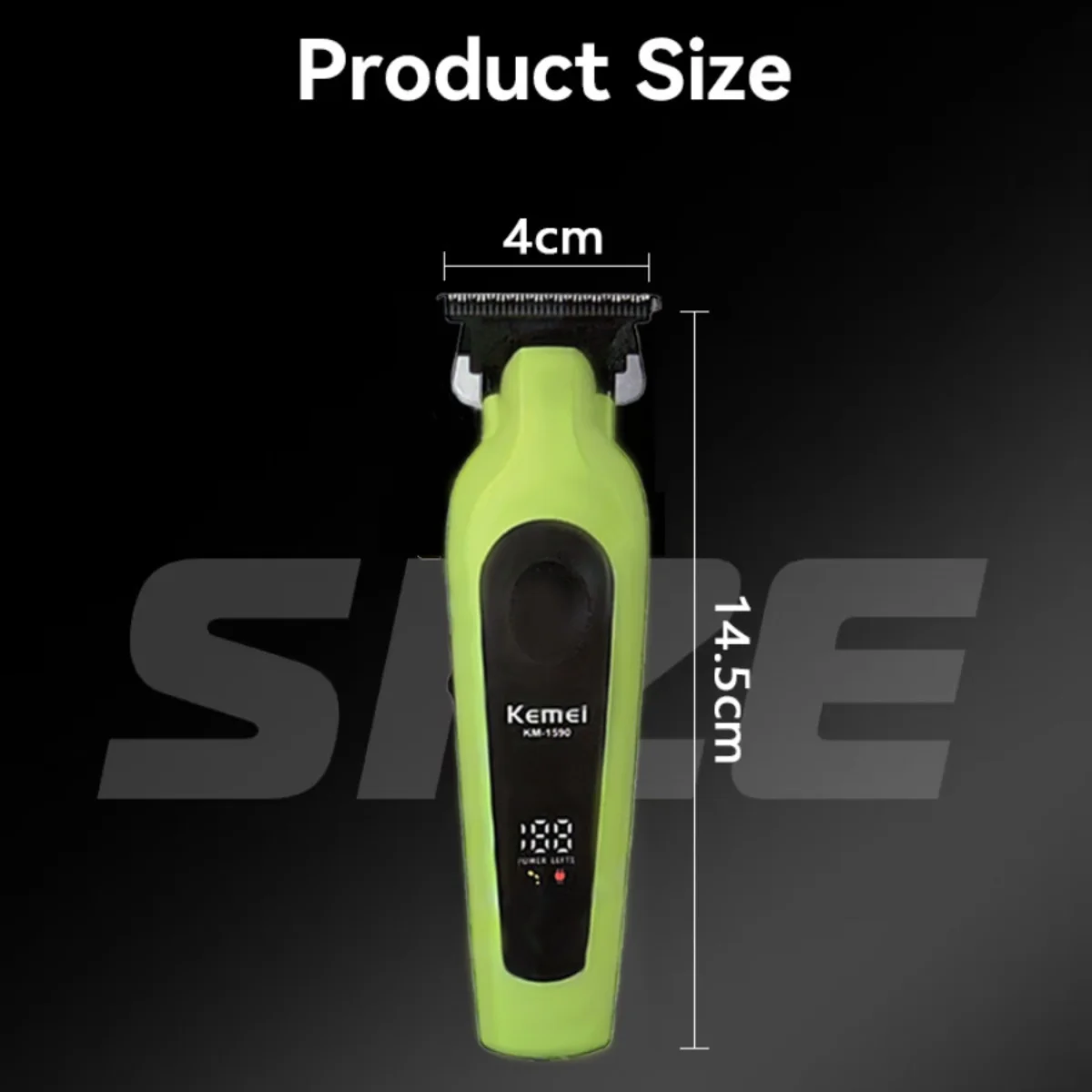 Kemei Hair Trimmers Professional Body Trimmer Electric Clippers