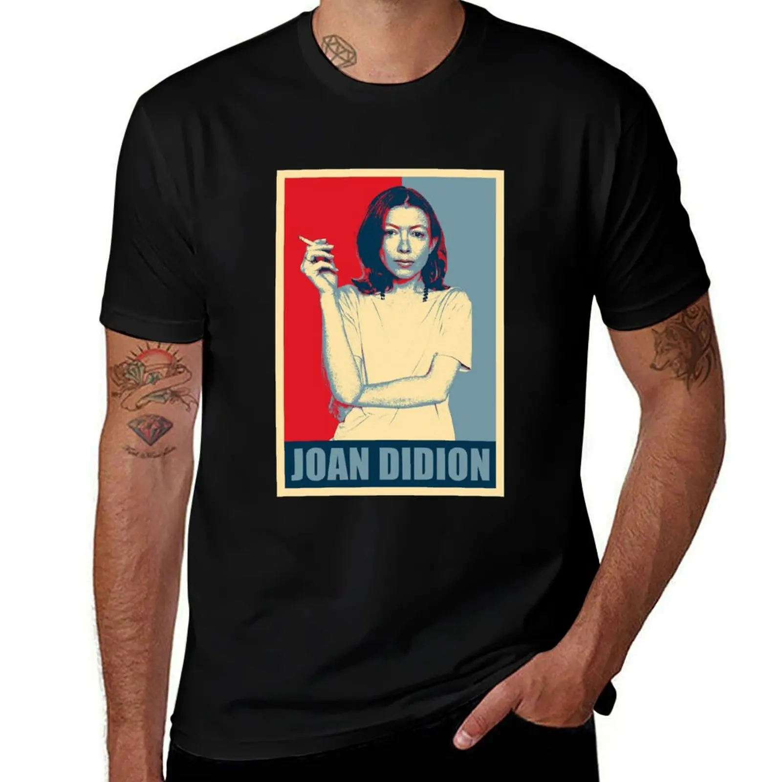 

Joan Didion Hope T-Shirt Clothing football t shirt oversizeds cotton t shirt men
