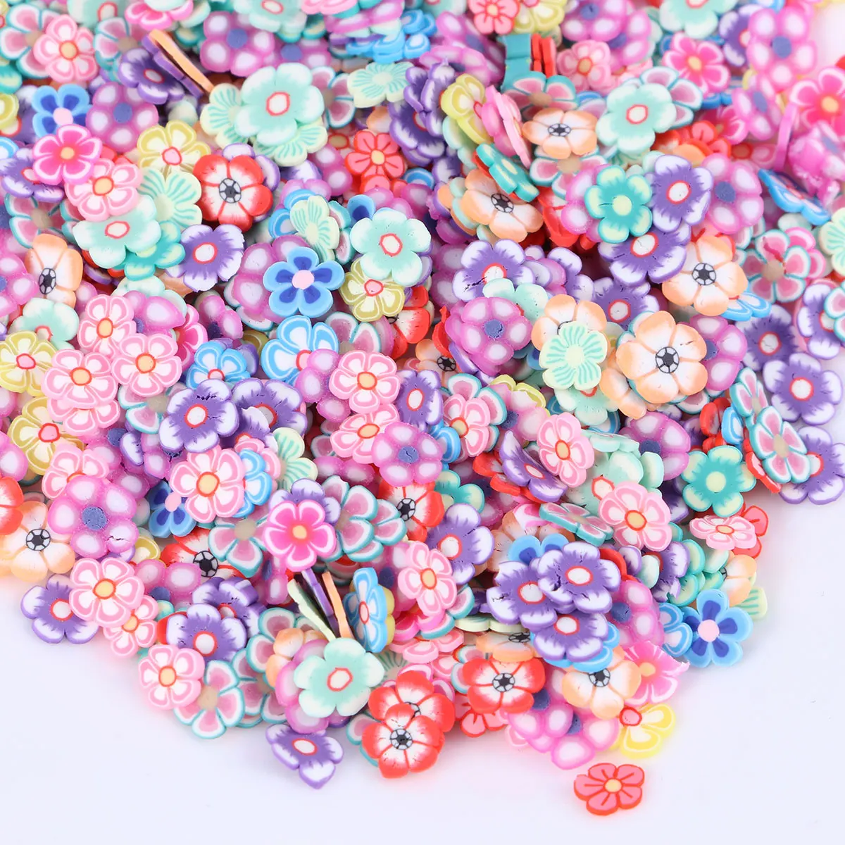 

1000pcs Plum Blossom Patch Nail Beauty Accessories Polymer Clay Slices Manicure Tool DIY Decoration Fingernail Protector