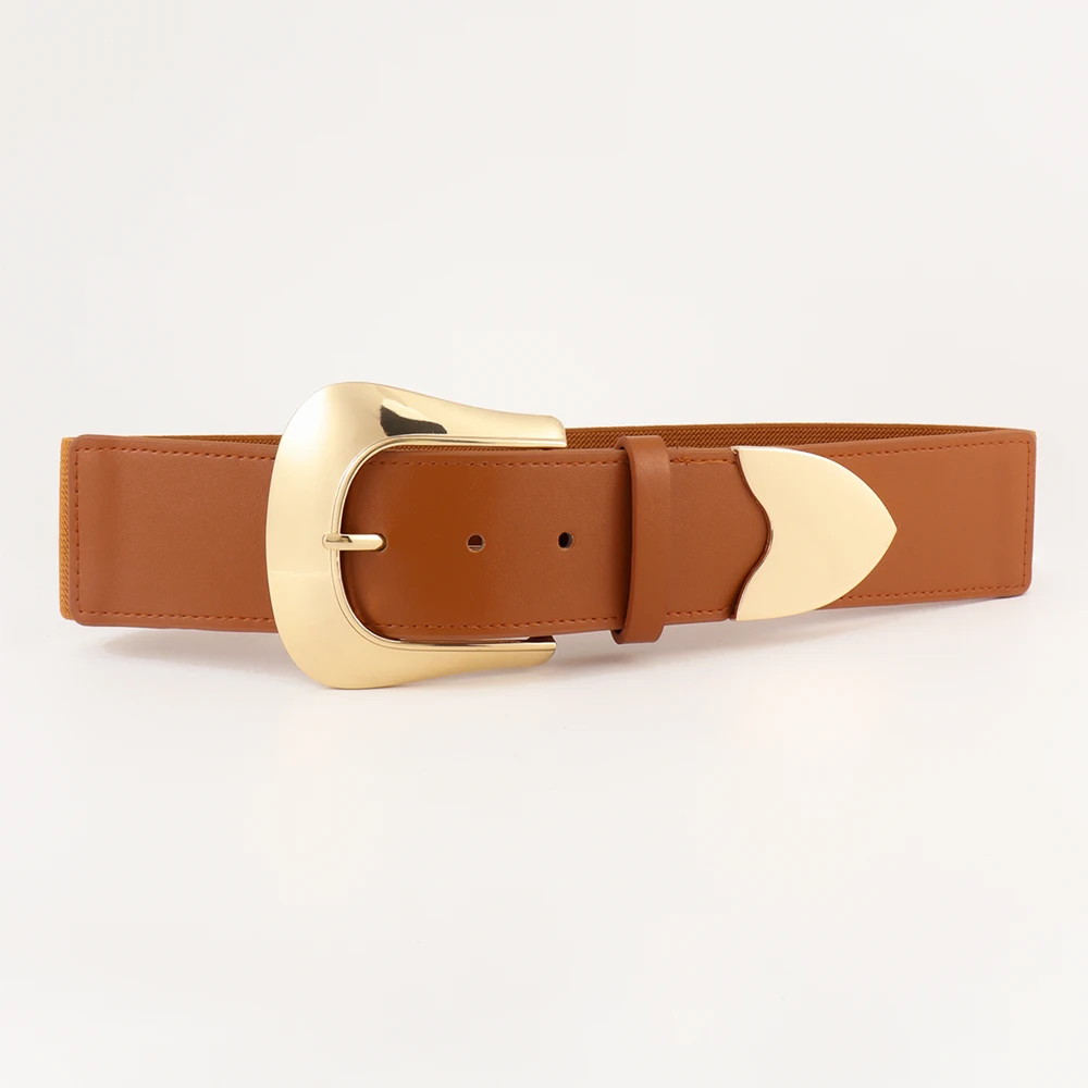 The new wide belt women with suit skirt fashion all match elastic elastic waist sealing sweater coat waist adornment belt a suit